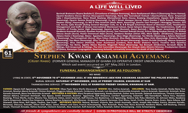 Stephen  Kwasi Asiamah Agyemang a.k.a Citizen Kwasi