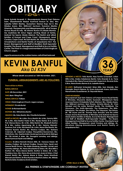 Kevin  Banful a.k.a Dj K3v