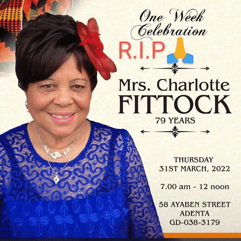 Mrs. Charlotte Fittock