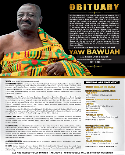 Yaw Bawuah a.k.a Ernest Ofori Bawuah