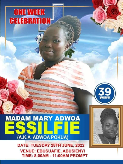 Madam Mary Adwoa Essilfie a.k.a Adwoa Pokua