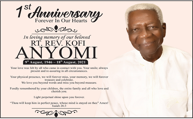 Rt. Rev. Kofi Anyomi