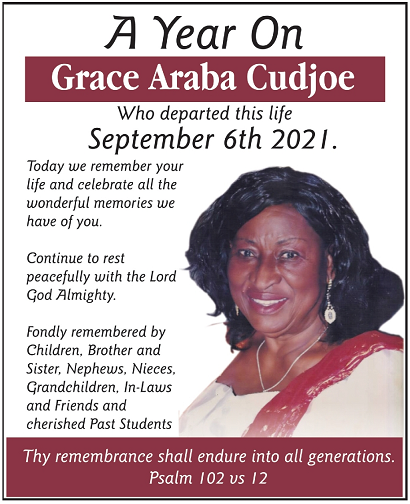 Mrs. Grace Araba Cudjoe
