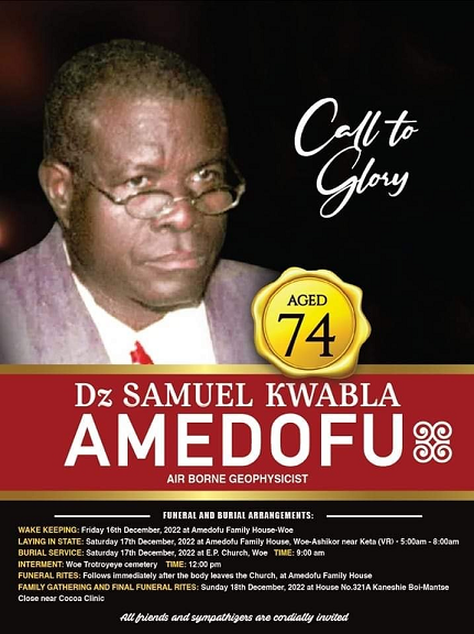 Dz Samuel Kwabla Amedofu