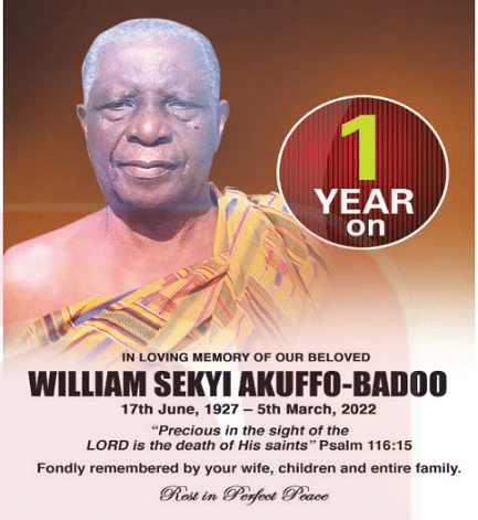 William Sekyi Akuffo-Badoo