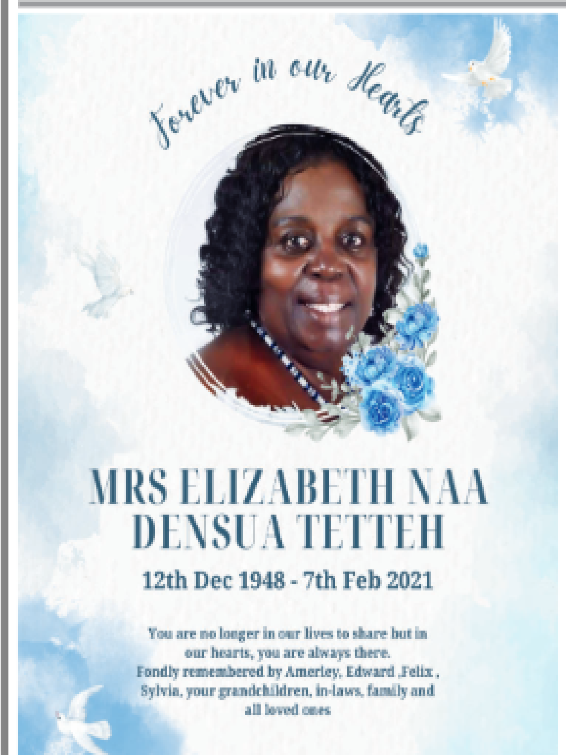 Mrs. Elizabeth Naa Densua Tetteh